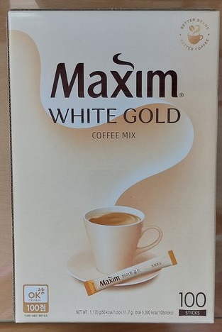 Maxim White Gold Coffee Mix White Gold Packet