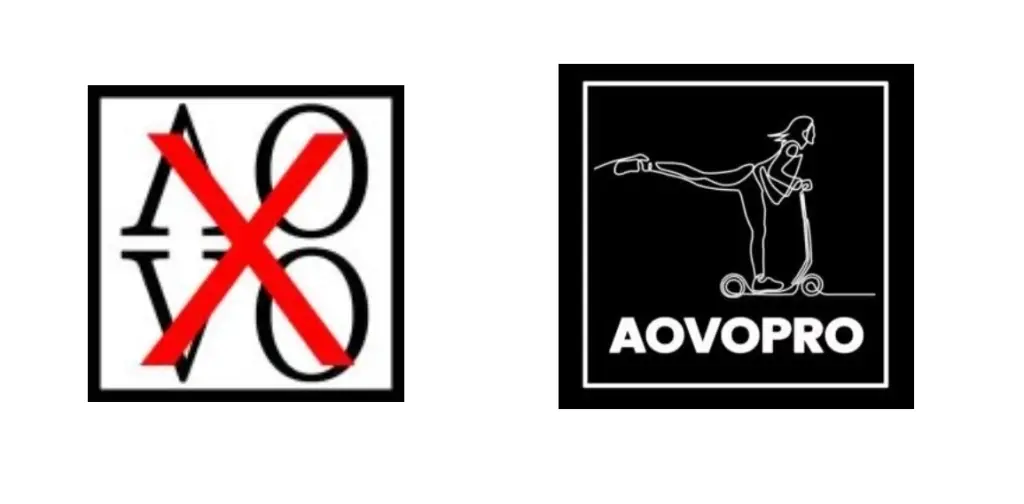 aovopro m365pro electric scooter fake vs real logo review