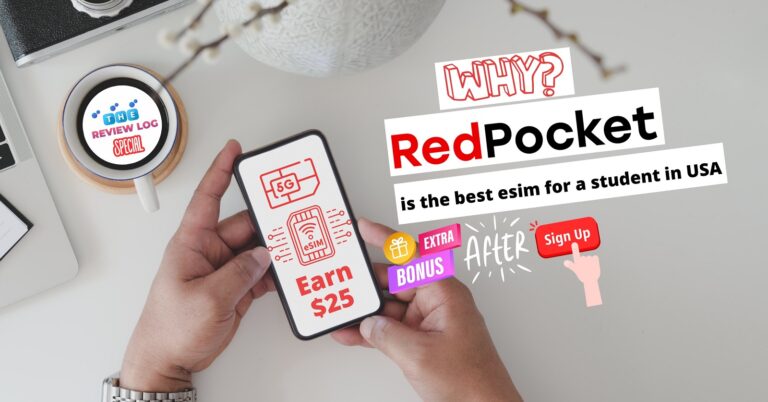 Why RedPocket.com is the best eSim for students in US?